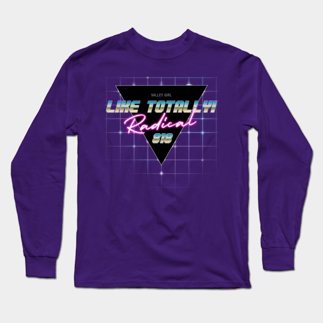 Radical 818 Long Sleeve T-Shirt by ZeroRetroStyle